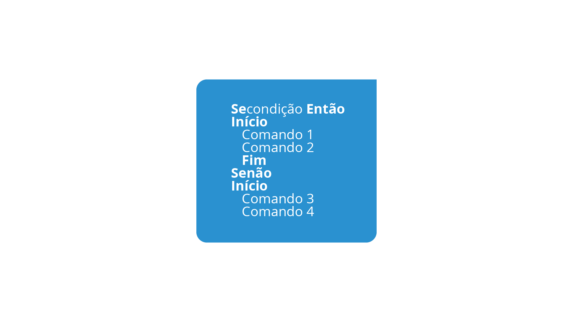 Figura 2.10 - Estrutura de decisão composta