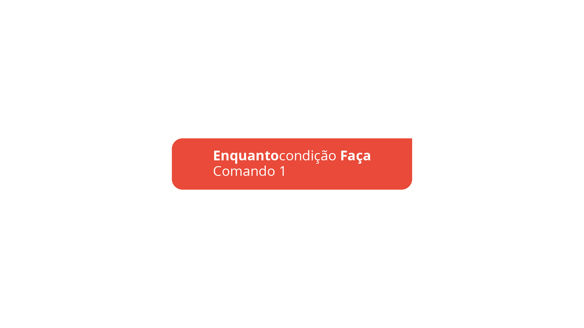 Figura 2.13 - Condição verdadeira, comando 1 executado