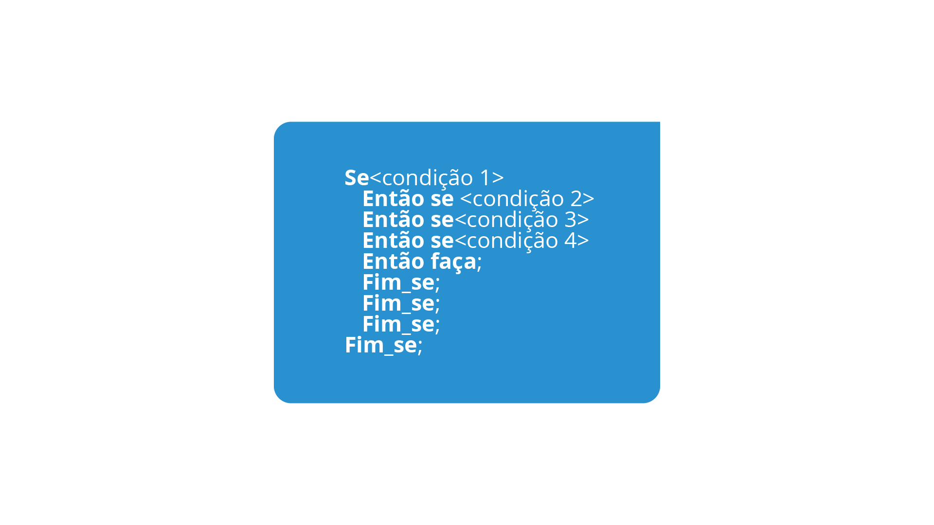 Figura 2.2 - Estrutura encadeada homogênea